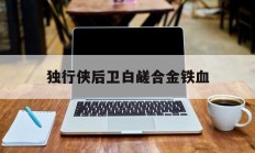 瓦力棋牌官网-独行侠后卫白鹾合金铁血
