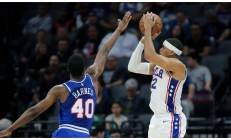 瓦力棋牌-76人客场擒国王，依斯-史密斯20分9板的简单介绍